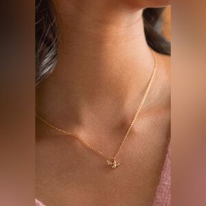 ESTELLA BARTLETT Gold Plated Bee Necklace